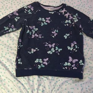 Girls Butterfly Sweater Girls Size 8
